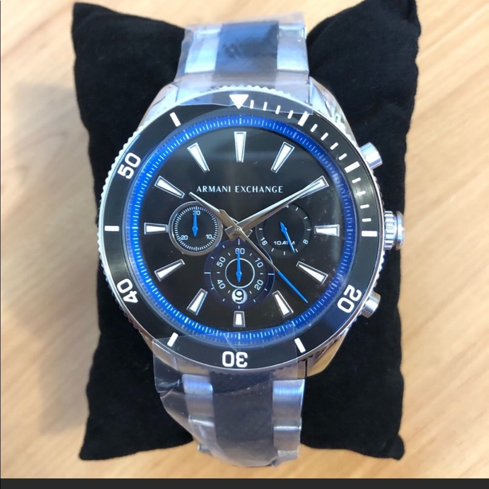 AX Armani Exchange Mens Enzo Chronograph Watch NWT